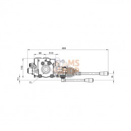 MBVA7001; GOPART; Vanne sections 7 sections; pièce detachée