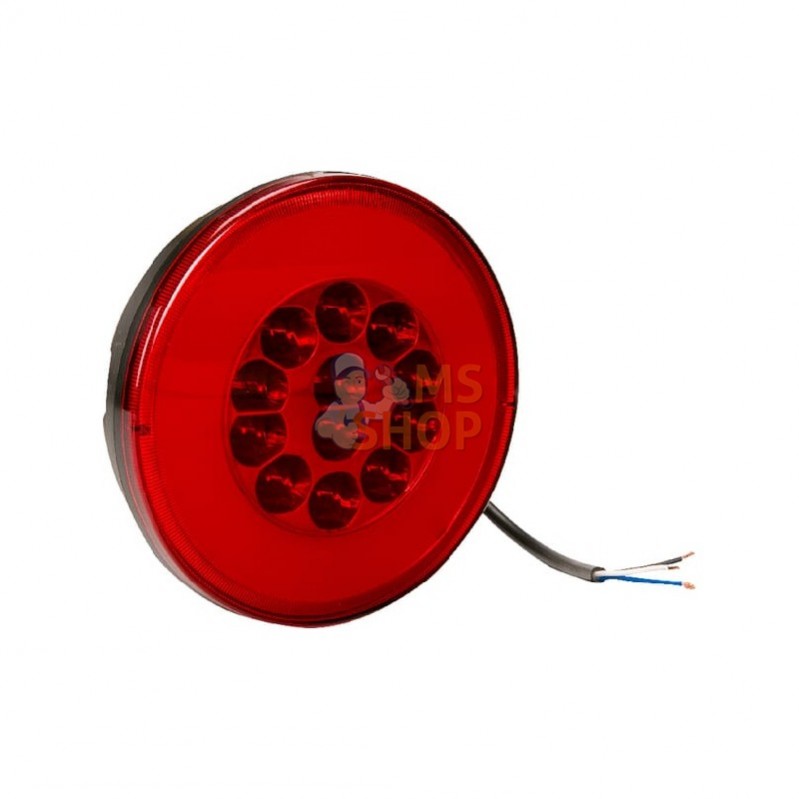 LA45045; GOPART; Feu arrière LED rond anti-brouillard universel; pièce detachée LA45045; GOPART; Feu arrière LED rond anti-brouillard universel; pièce detachée