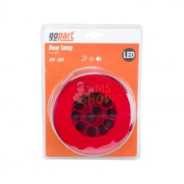LA45045; GOPART; Feu arrière LED rond anti-brouillard universel; pièce detachée