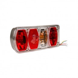 LA45035L; GOPART; Feu arrière rectangle gauche câblé; pièce detachée