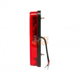 LA45017R; GOPART; Feu arrière LED rectangle, UK; pièce detachée