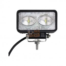 LA15030; GOPART; Phare de travail LED rectangle 20W 1800lm faisceau large; pièce detachée