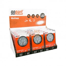 LA15003CD; GOPART; Présentoir phares LED rond 27W 1710lm faisceau large; pièce detachée