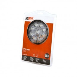 LA15003; GOPART; Phare de travail LED rond 27W 1710lm faisceau large; pièce detachée