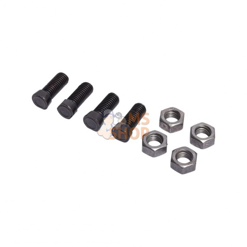 TB60012; KRAMP; Kit boulons 4x M12x34 C2F + écrous; pièce detachée TB60012; KRAMP; Kit boulons 4x M12x34 C2F + écrous; pièce detachée