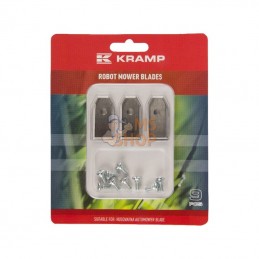 KRAMP Lame de robot pour Gardena, HQ 9pcs; pièce detachée