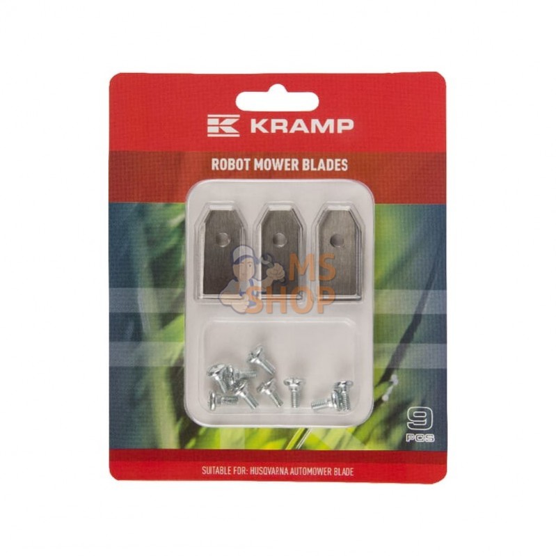 KRAMP Lame de robot pour Gardena, HQ 9pcs; pièce detachée