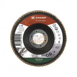 115ZIK60KR; KRAMP; Disque lam. zircon 115mm K60; pièce detachée