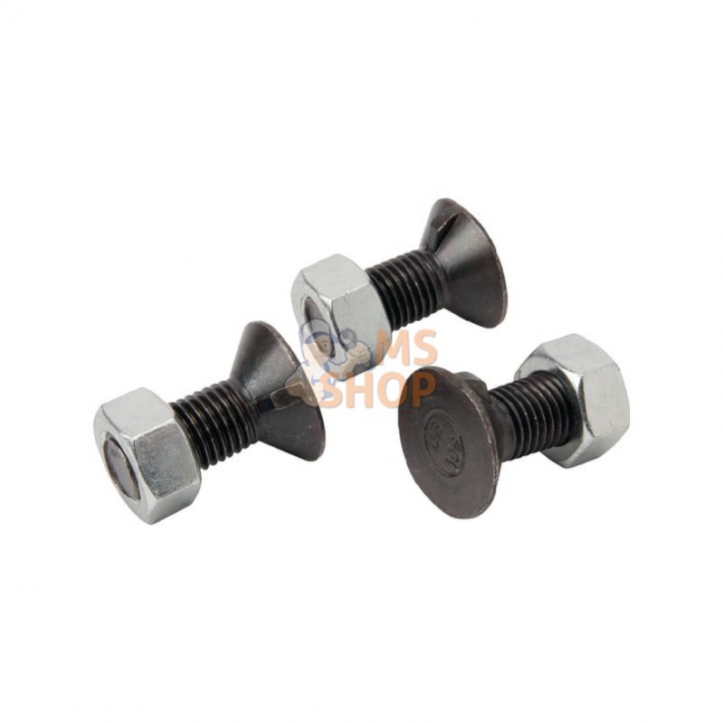TB10350; KRAMP; Kit boulons 3x M16x40 1N + écrous; pièce detachée TB10350; KRAMP; Kit boulons 3x M16x40 1N + écrous; pièce detachée
