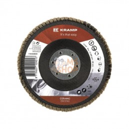 115CEK80KR; KRAMP; Disque lam. céramiq 115mm K80; pièce detachée