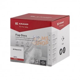 115CEK120KR; KRAMP; Disque lam. céramiq 115mm K120; pièce detachée