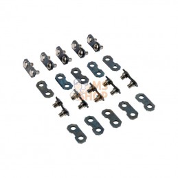 350JK10KR; KRAMP; Kit attache rapide x10 3/8" St 1,3mm; pièce detachée