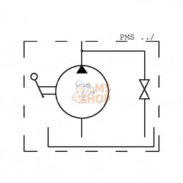 PMS1201; OMFB; Pompe à main 12cc+réservoir 1ltr; pièce detachée