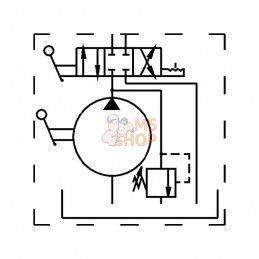 PMSD4505VP; OMFB; Pompe à main D.E.+réservoir 5ltr sécurité inclus; pièce detachée