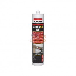 128794SOU; SOUDAL; Silicone NX Gris 300mL; pièce detachée