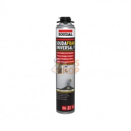 128817SOU; SOUDAL; Mousse Polyuréthane 750ml; pièce detachée