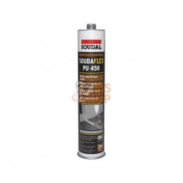 128826SOU; SOUDAL; Mastic colle PU élastique haut Module SNJF PU450 (gris) 300mL; pièce detachée