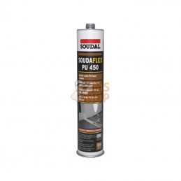 128828SOU; SOUDAL; Mastic colle PU élastique haut Module SNJF PU450 (tuile) 300mL; pièce detachée