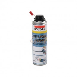 SP113433; SOUDAL; Nettoyant PUR Gun & Foam 500ml; pièce detachée