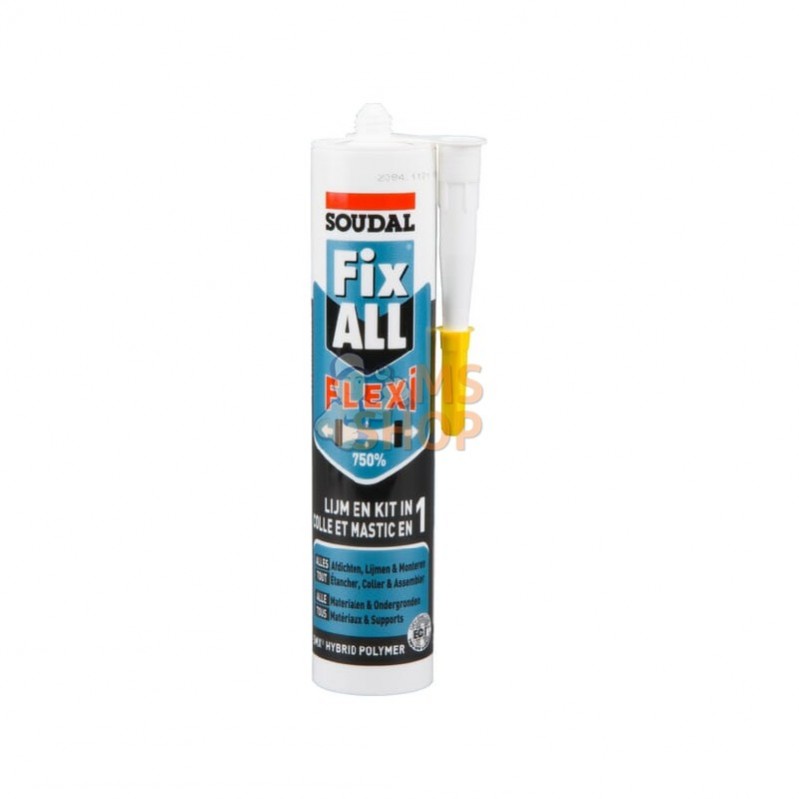 SP105029; SOUDAL; Colle et produit d'étanchéité fix-all Flexi Blanc; pièce detachée