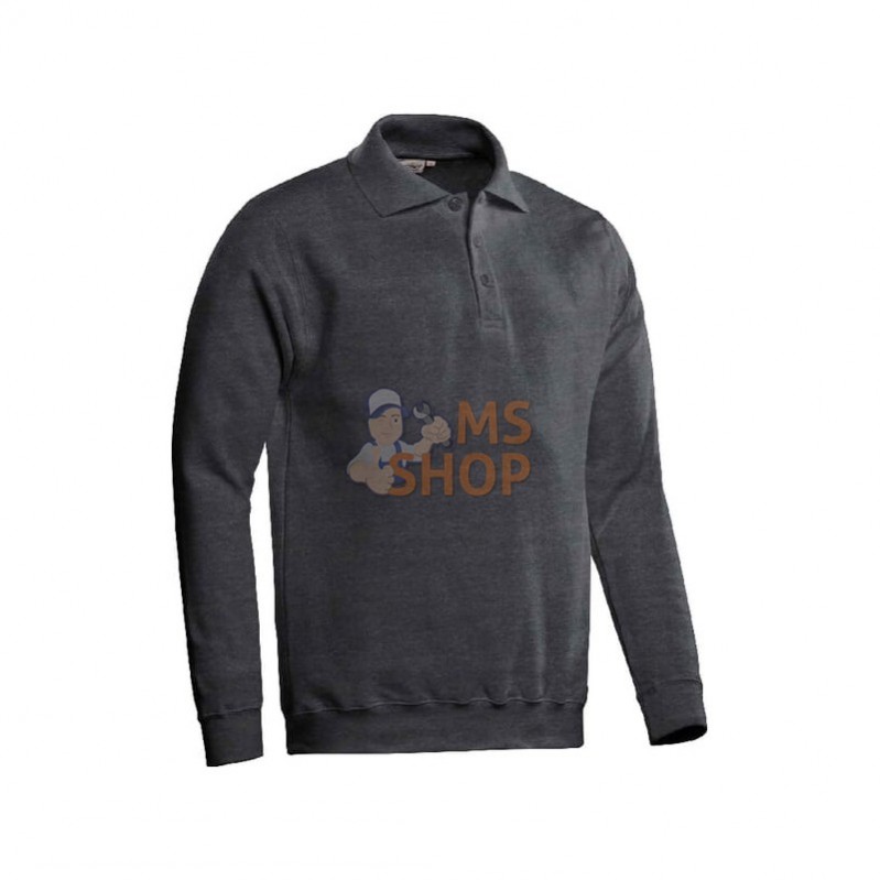 C21201192XL; SANTINO; Polo Sweatshirt Gris foncé 2XL; pièce detachée