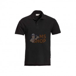 C2100092XL; SANTINO; Poloshirt noir 2XL; pièce detachée