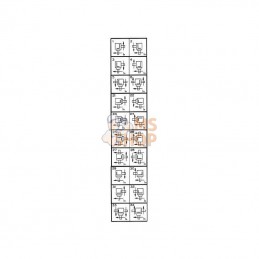 262050; COMER; Boîtier T-22F 4,11:1; pièce detachée