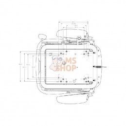 AS3045; SEARS; Siège pneumatique; pièce detachée