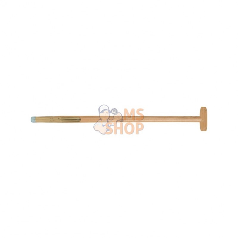 PO141499; POLET; Manche de fourche poignée en T, courbé, frêne, 40 mm, 87 cm; pièce detachée