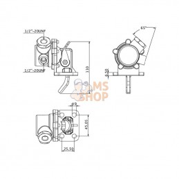 4224451M91KR; KRAMP; Pompe d'alimentation; pièce detachée