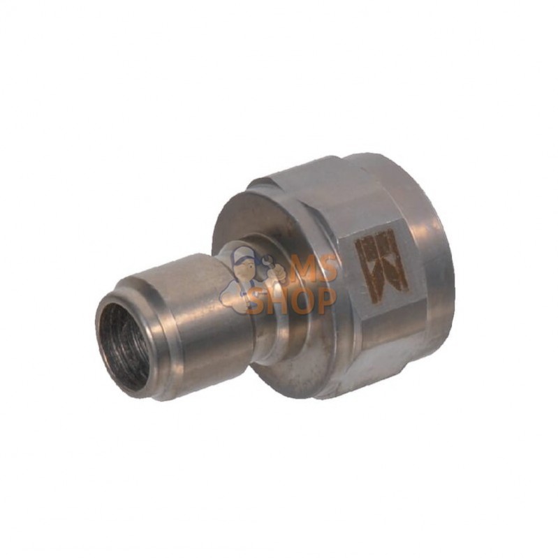 2404120KR; KRAMP; Raccord rapide mâle Ø17,8mm x F 1/2" inox; pièce detachée