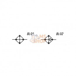 MX212B00; CAMOZZI; Bloc distributeur; pièce detachée