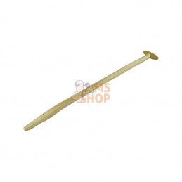 PO141611; POLET; Manche de pelle en T, courbé, frêne, 41 mm, 95 cm; pièce detachée