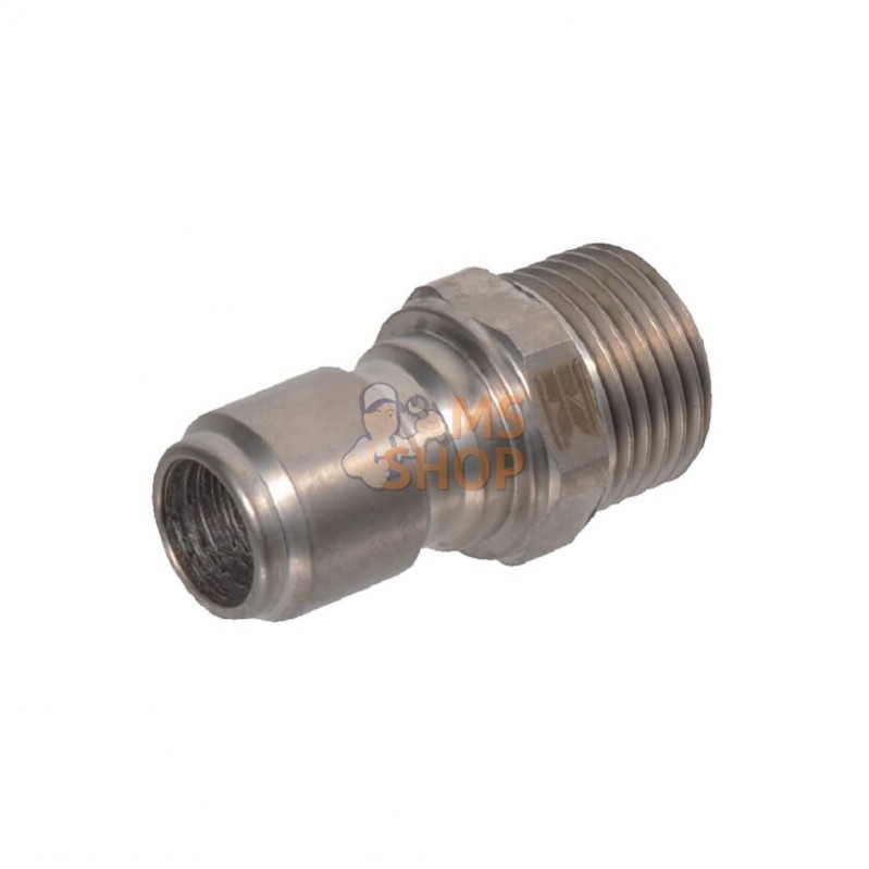 240734017KR; KRAMP; Raccord rapide mâle Ø23,8mm x M 3/4" inox; pièce detachée