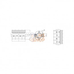 GB25; SIT; Boulon de couplage Ø25; pièce detachée