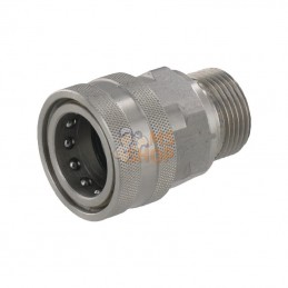 2704381KR; KRAMP; Raccord rapide femelle Ø18,2mm x M 3/8" inox; pièce detachée