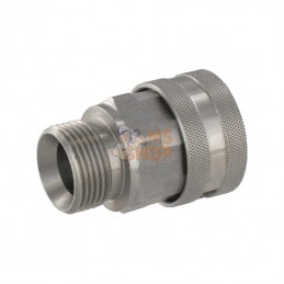 2704141KR; KRAMP; Raccord rapide femelle Ø18,2mm x M 1/4" inox; pièce detachée