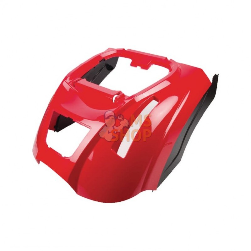 3841101075; CASTELGARDEN; Enjoliveur de roue rouge; pièce detachée