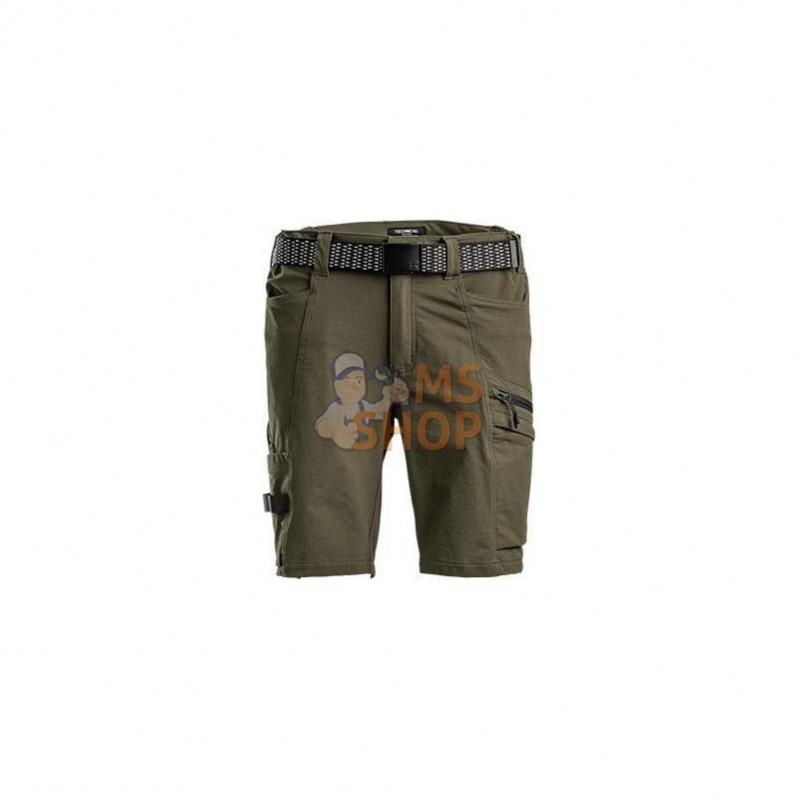 KW202845002128; KRAMP; Short stretch 4W, vert olive, 4XL; pièce detachée