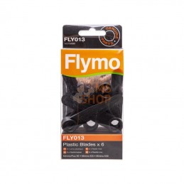 512750090; FLYMO; Jeu de sections (6x) PVC; pièce detachée