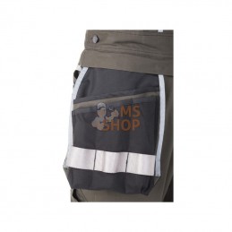 KW203450002098; KRAMP; Salopette extens. verte XL; pièce detachée
