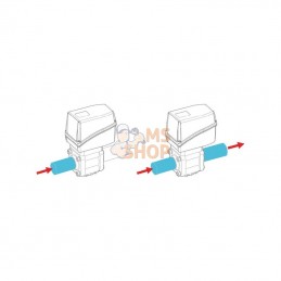 853L04A44; ARAG; Vanne à bille él. 2 voies 1" F; pièce detachée