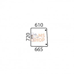 092312140N; KRAMP; Pare-brise avant; pièce detachée