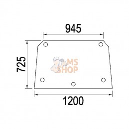 3226351R3N; KRAMP; Hayon; pièce detachée