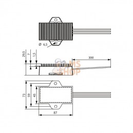 5DS357030001; HELLA VALUEFIT; Boitier relais clignotant LED 12V; pièce detachée