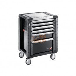 JET6GM3PF; FACOM; Servante JETM3 6 tiroirs noir; pièce detachée