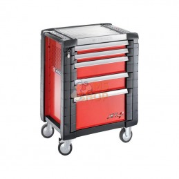 JET5M3PF; FACOM; Servante JETM3 5 tiroirs rouge; pièce detachée