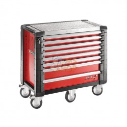 JET8M5PF; FACOM; Servante JETM5 8 tiroirs rouge; pièce detachée
