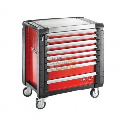 JET8M4PF; FACOM; Servante JETM4 8 tiroirs rouge; pièce detachée