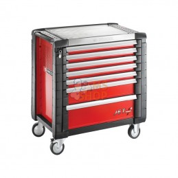 JET7M4PF; FACOM; Servante JETM4 7 tiroirs rouge; pièce detachée
